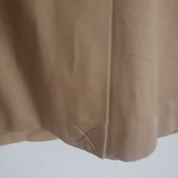 ANA Women's Plus Size Blazer XXL Tan Preppy Office Professional Business Linen - Picture 10 of 14